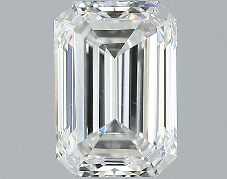 1 Carat F-VS2 Emerald Cut Diamond