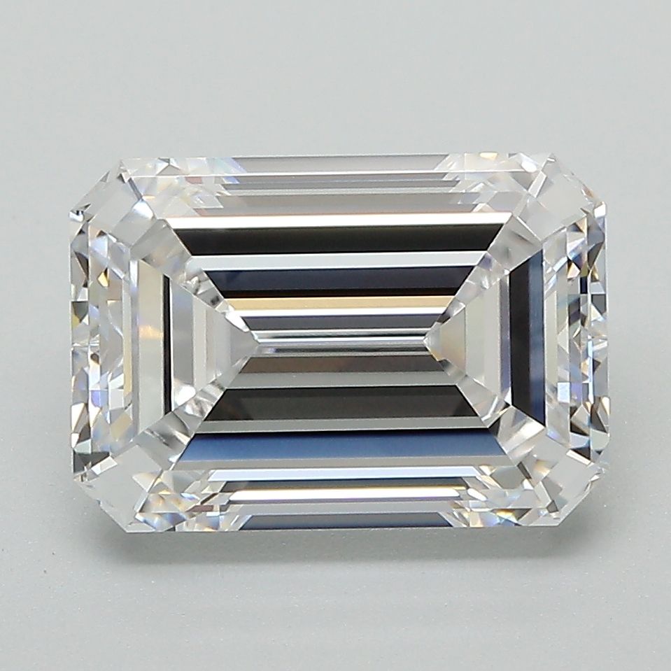 4.07 Carat D-VVS2 Emerald Lab Diamond