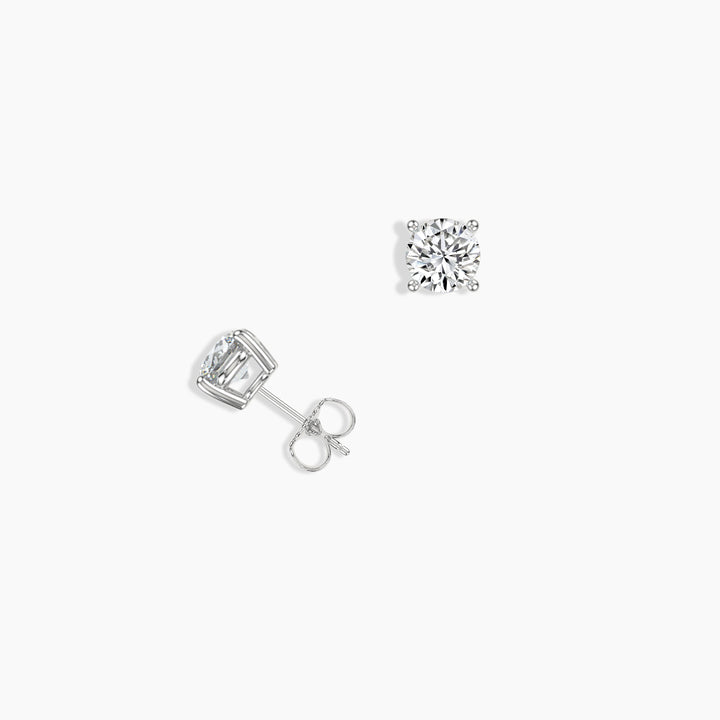 0.50 CTW Grown Diamond Stud Earrings in 14K Gold