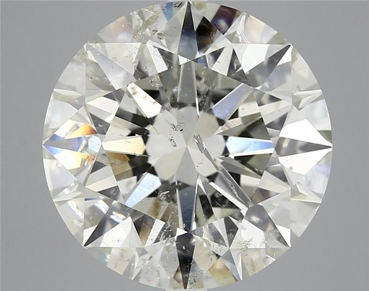 10.14 Carat K-SI2 Round Cut Diamond