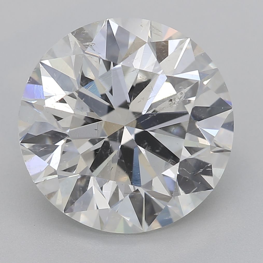 3.25 Carat G-SI2 Round Cut Diamond