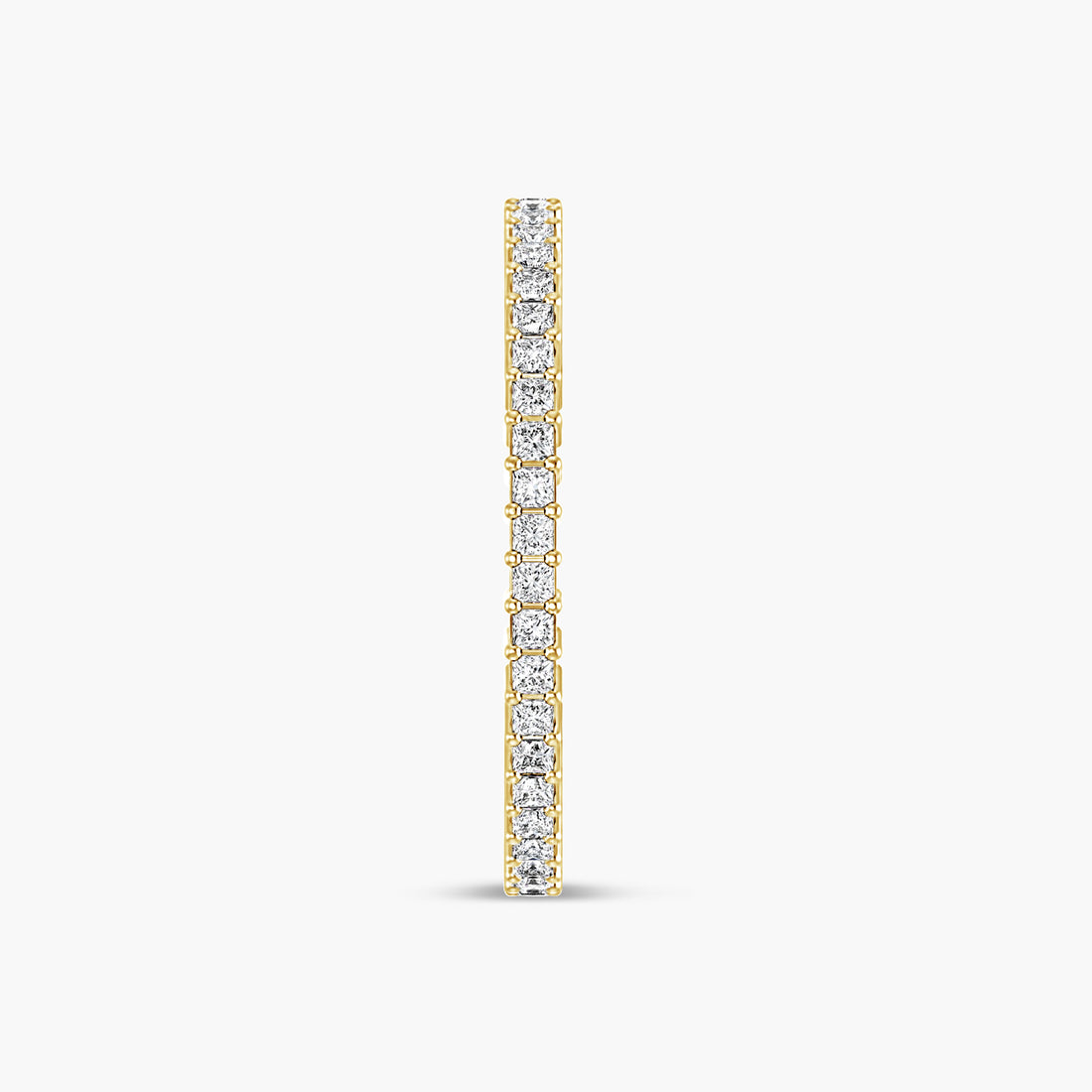 Natural Diamond Square Eternity Band