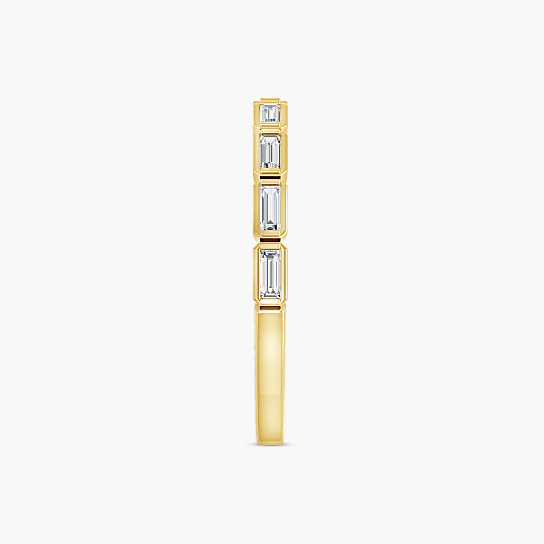 Straight Baguette Lab-Grown Diamond Anniversary Band