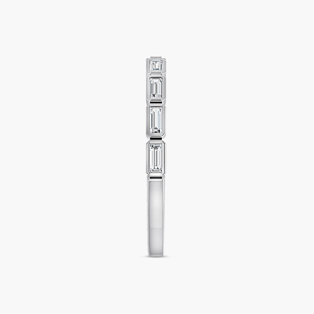 Straight Baguette Lab-Grown Diamond Anniversary Band