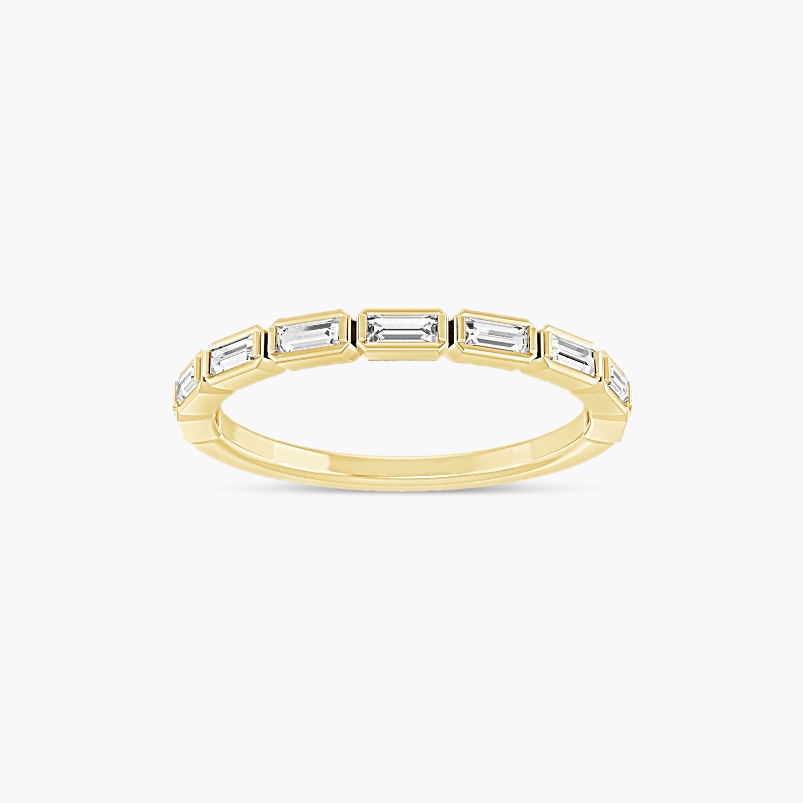 Straight Baguette Lab-Grown Diamond Anniversary Band