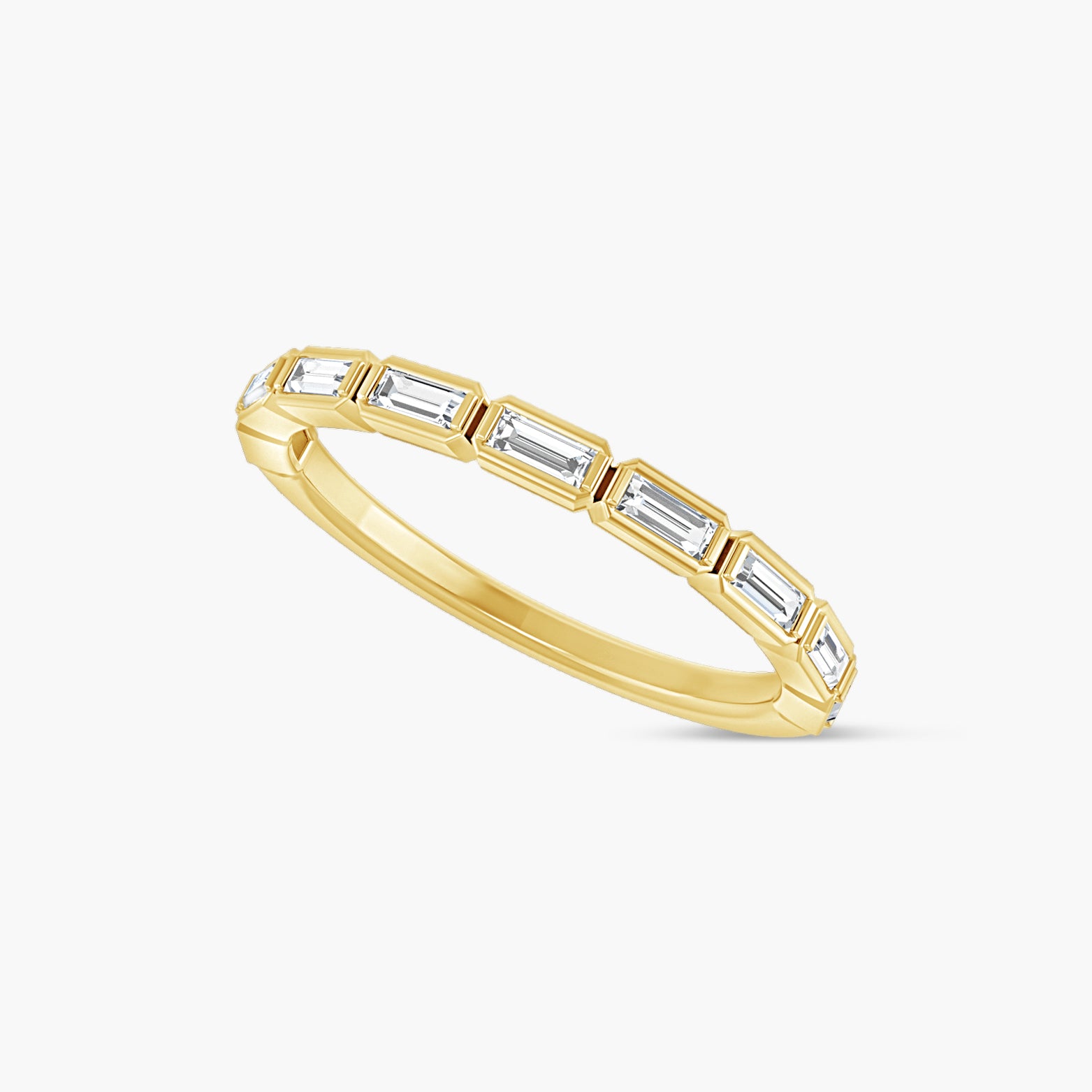 Straight Baguette Lab-Grown Diamond Anniversary Band