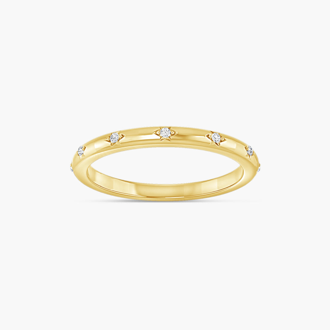 .06 CTW Natural Diamond Celestial Eternity Band