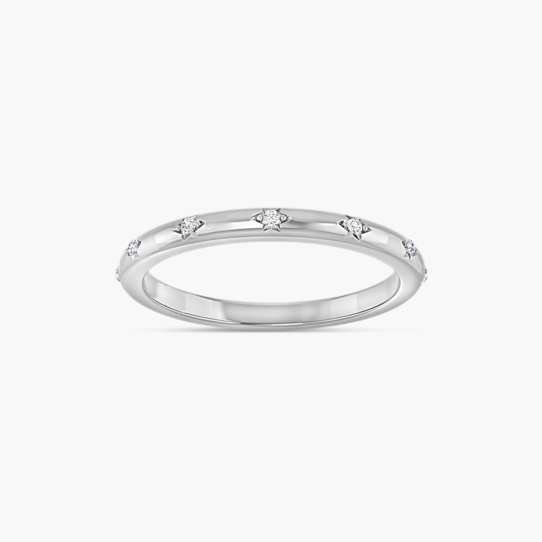 .06 CTW Natural Diamond Celestial Eternity Band