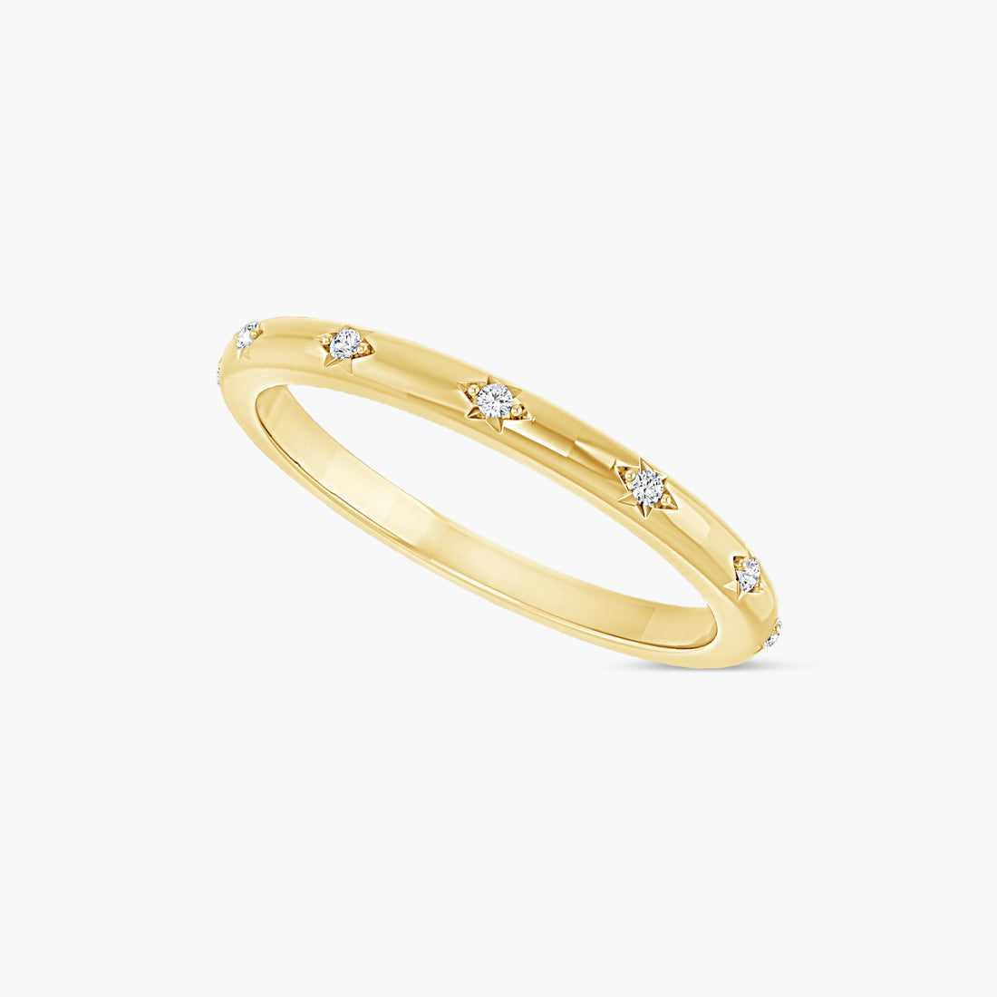 .06 CTW Natural Diamond Celestial Eternity Band