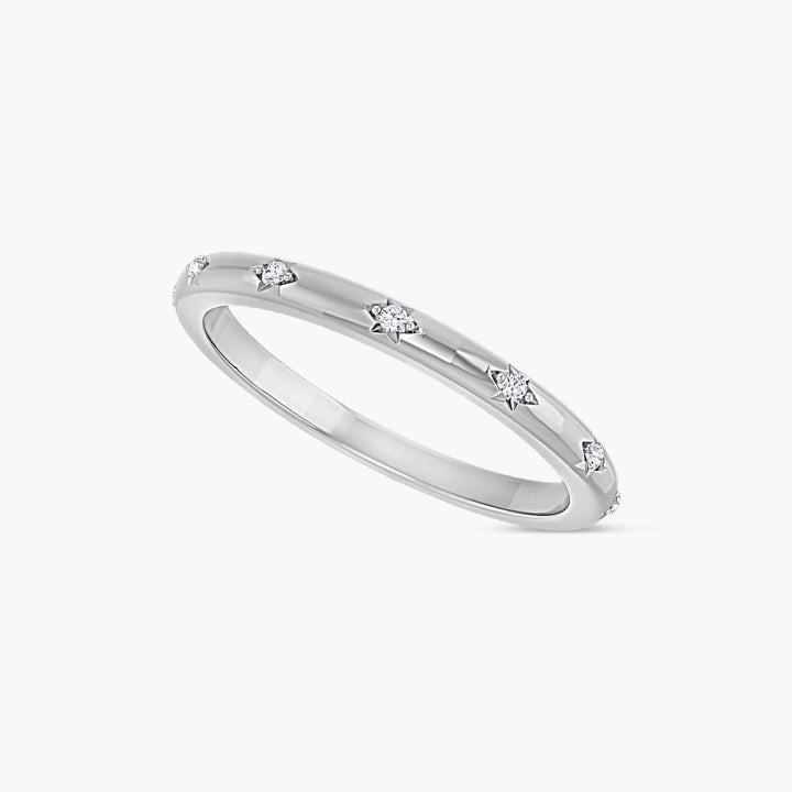 .06 CTW Natural Diamond Celestial Eternity Band