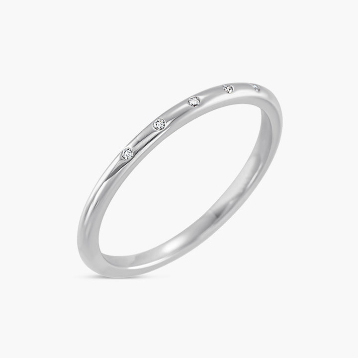 .02 CTW Natural Diamond Anniversary Band