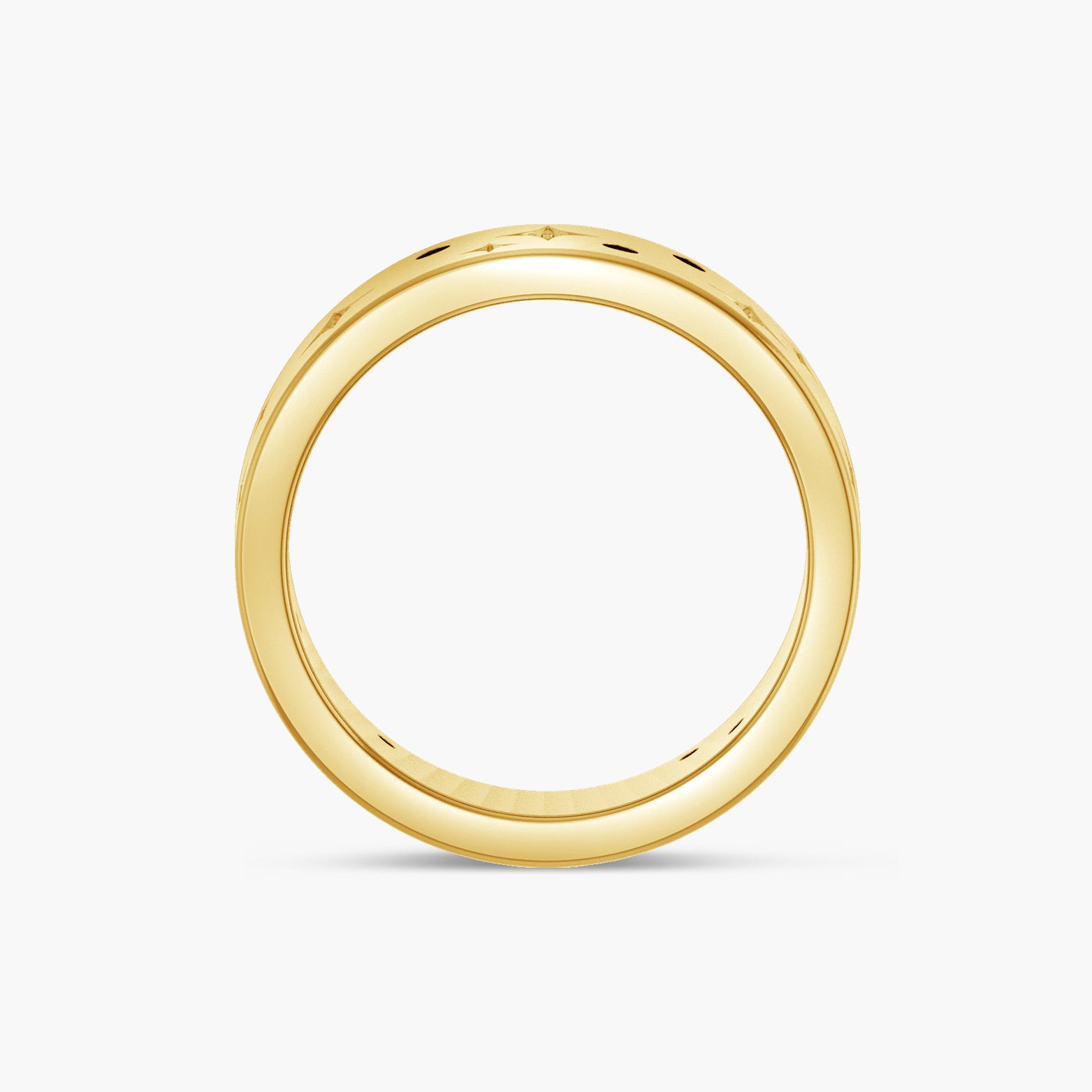 1/8 CTW Natural Diamond Star Accented Band