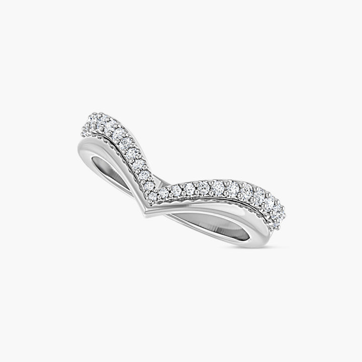 1/3 CTW Lab-Grown Diamond Contour Band
