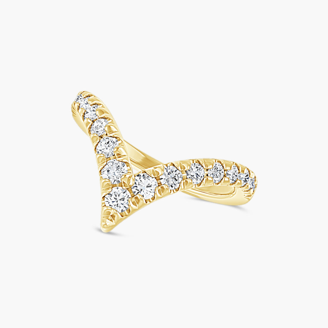 1/2 CTW Lab-Grown Diamond Contour Band