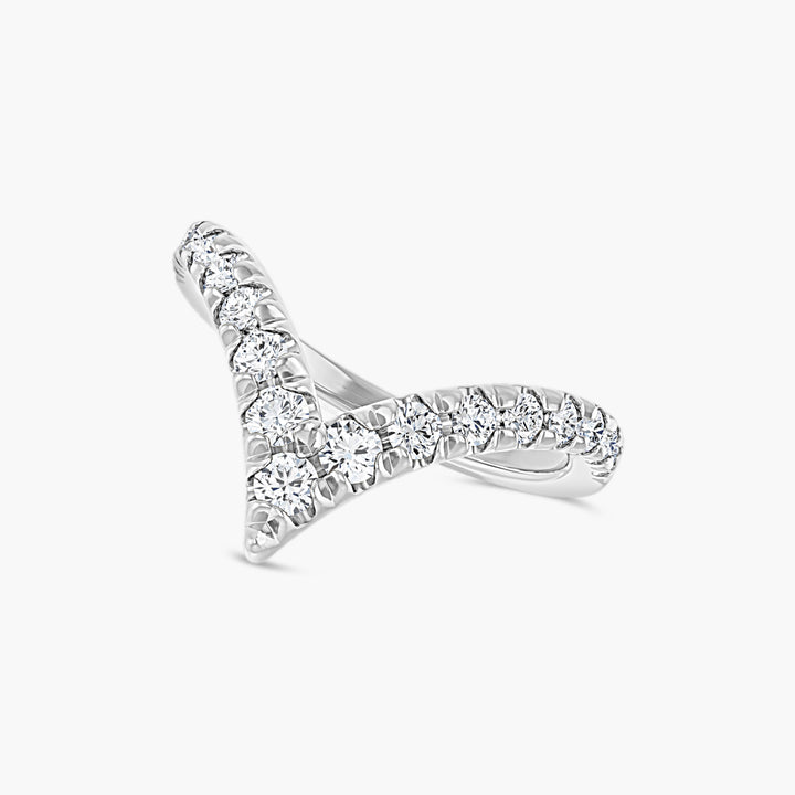 1/2 CTW Lab-Grown Diamond Contour Band