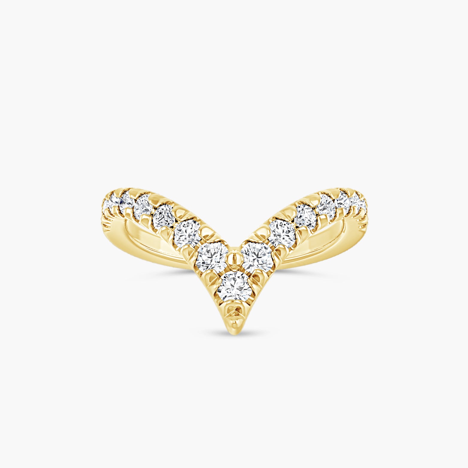 1/2 CTW Lab-Grown Diamond Contour Band