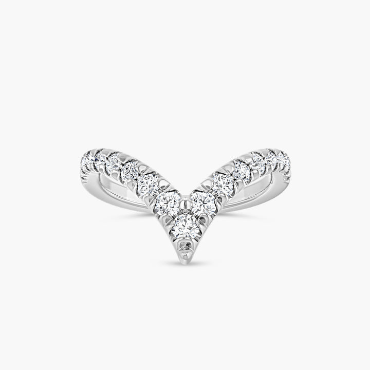 1/2 CTW Lab-Grown Diamond Contour Band