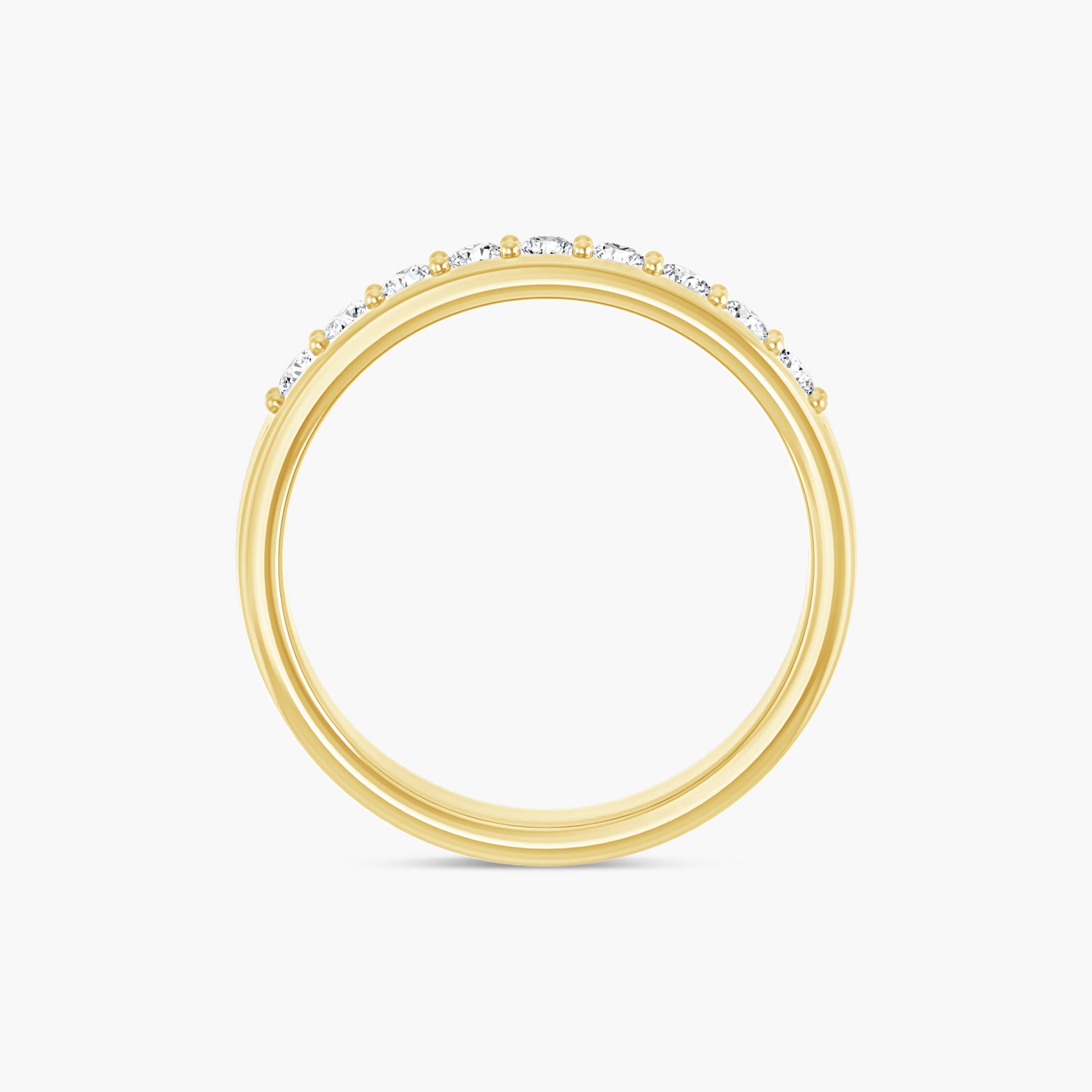 1/2 CTW Lab-Grown Diamond Flat Band