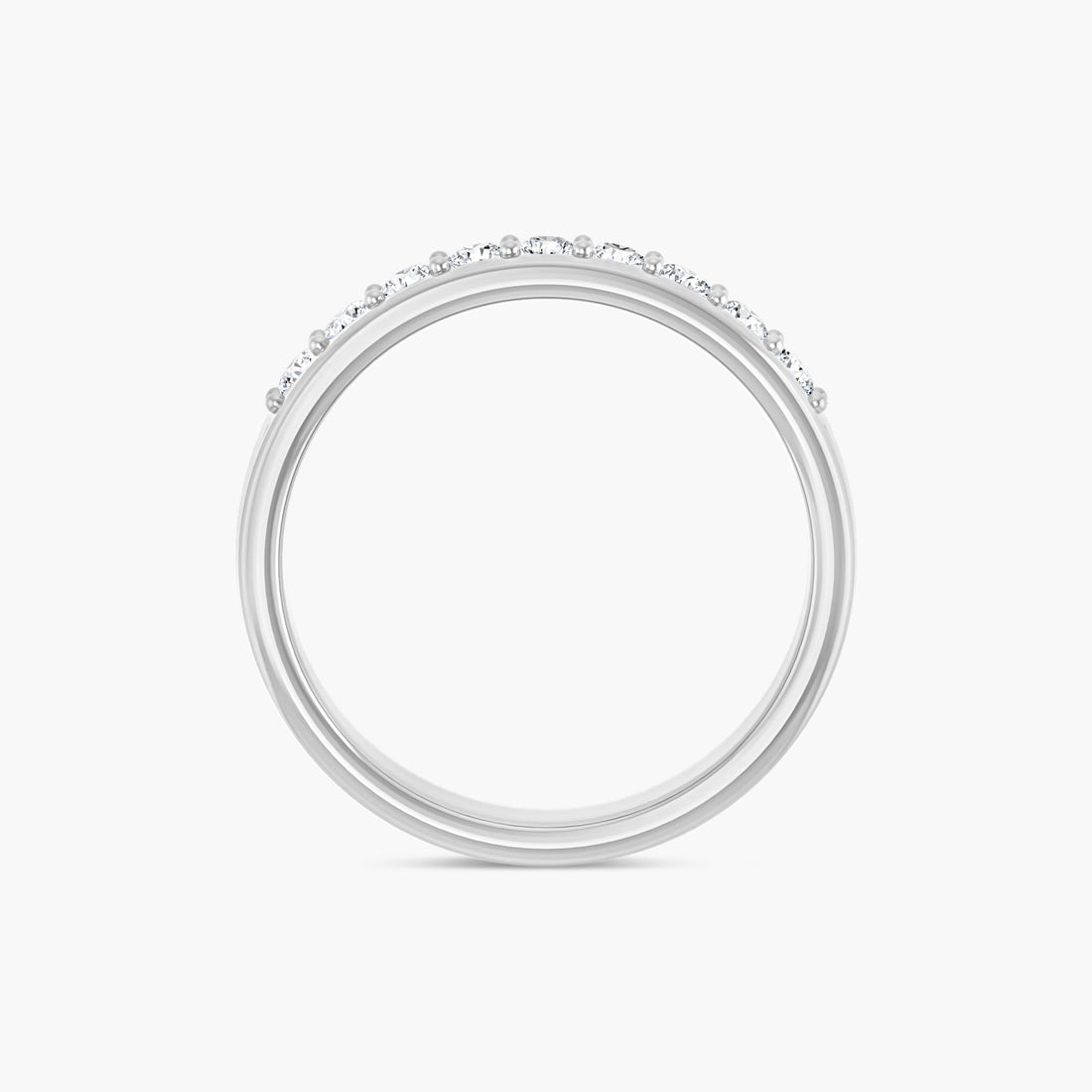 1/2 CTW Lab-Grown Diamond Flat Band