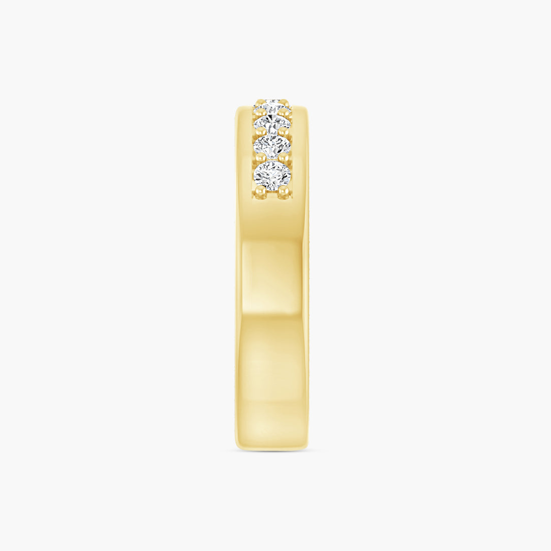 1/2 CTW Lab-Grown Diamond Flat Band