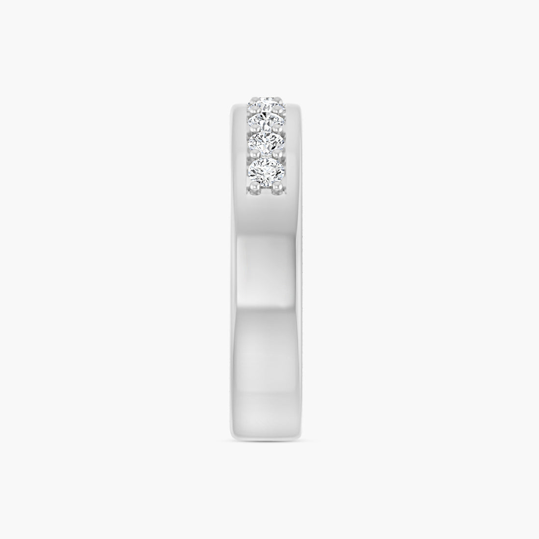 1/2 CTW Lab-Grown Diamond Flat Band