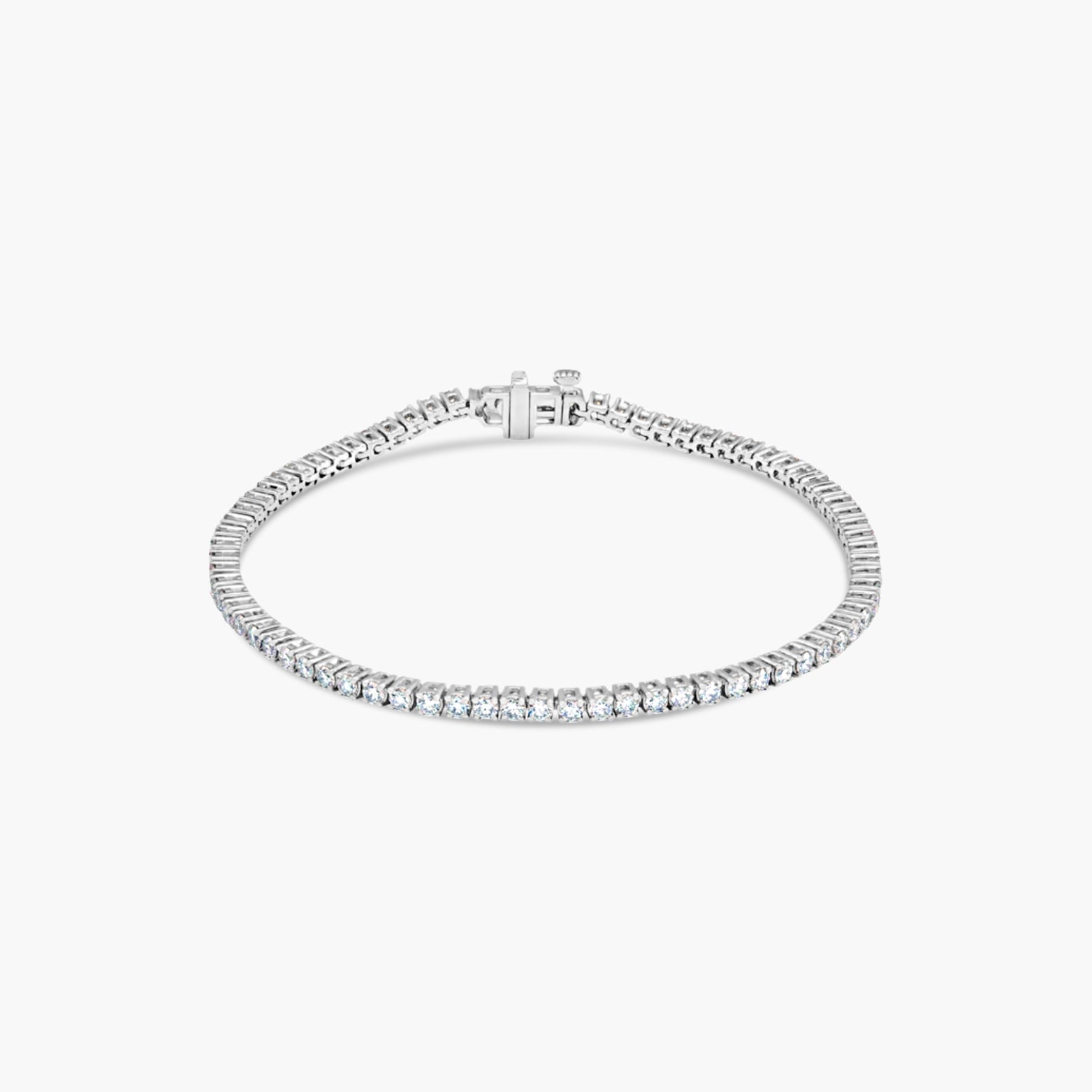 10 CTW Classic Diamond Tennis (DE, VVS2) – 14K Yellow Gold