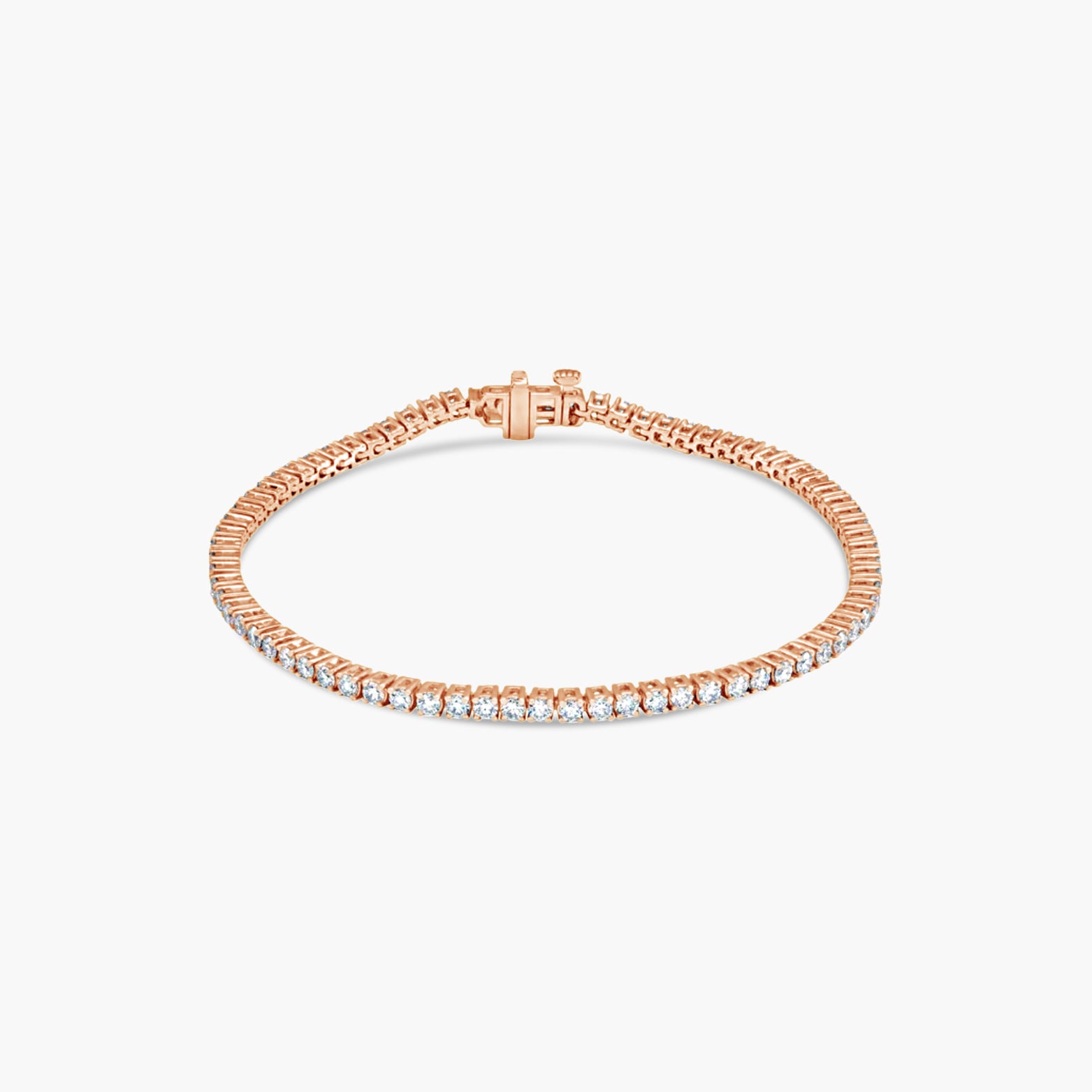 10 CTW Classic Diamond Tennis (DE, VVS2) – 14K Yellow Gold