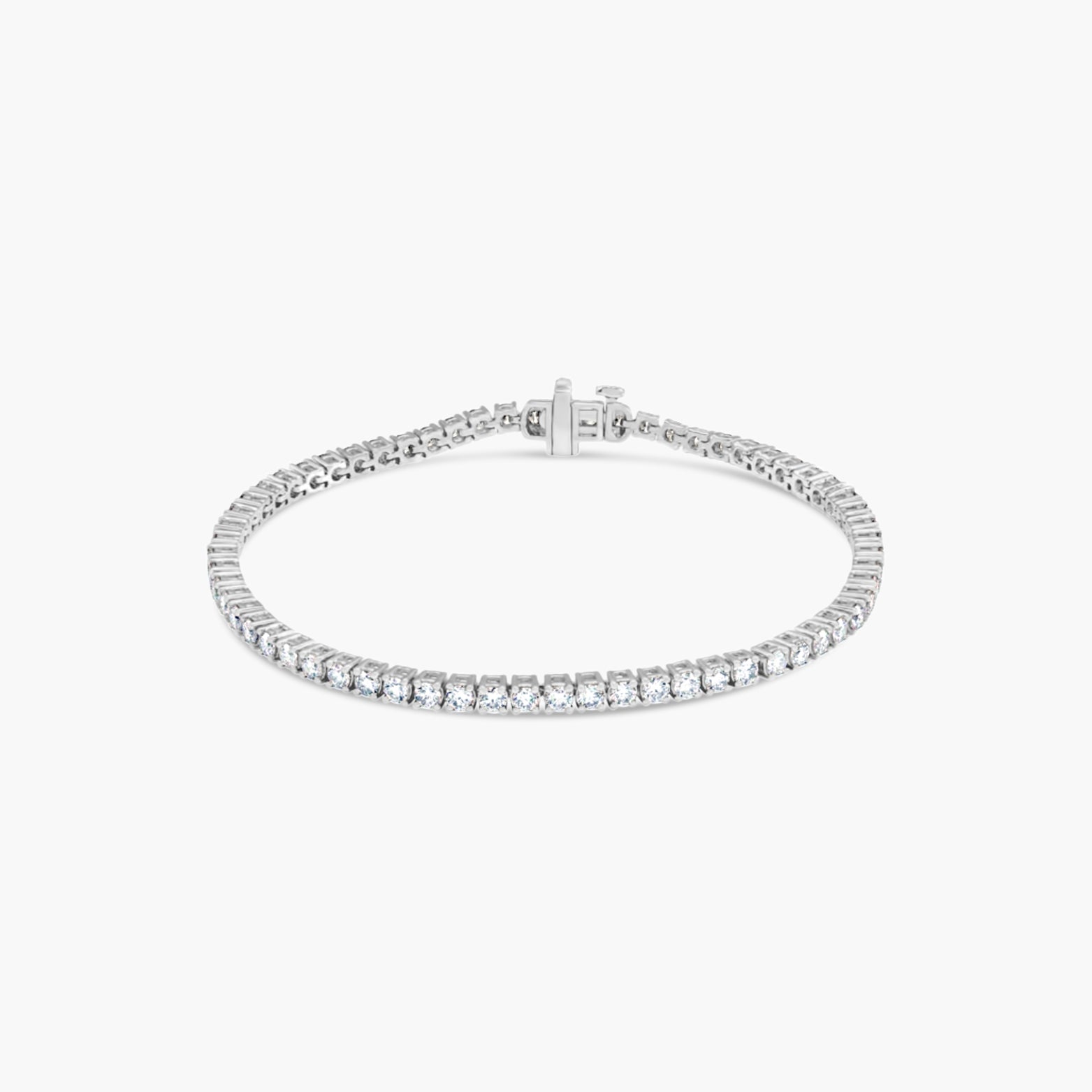 10 CTW Classic Diamond Tennis (DE, VVS2) – 14K Yellow Gold