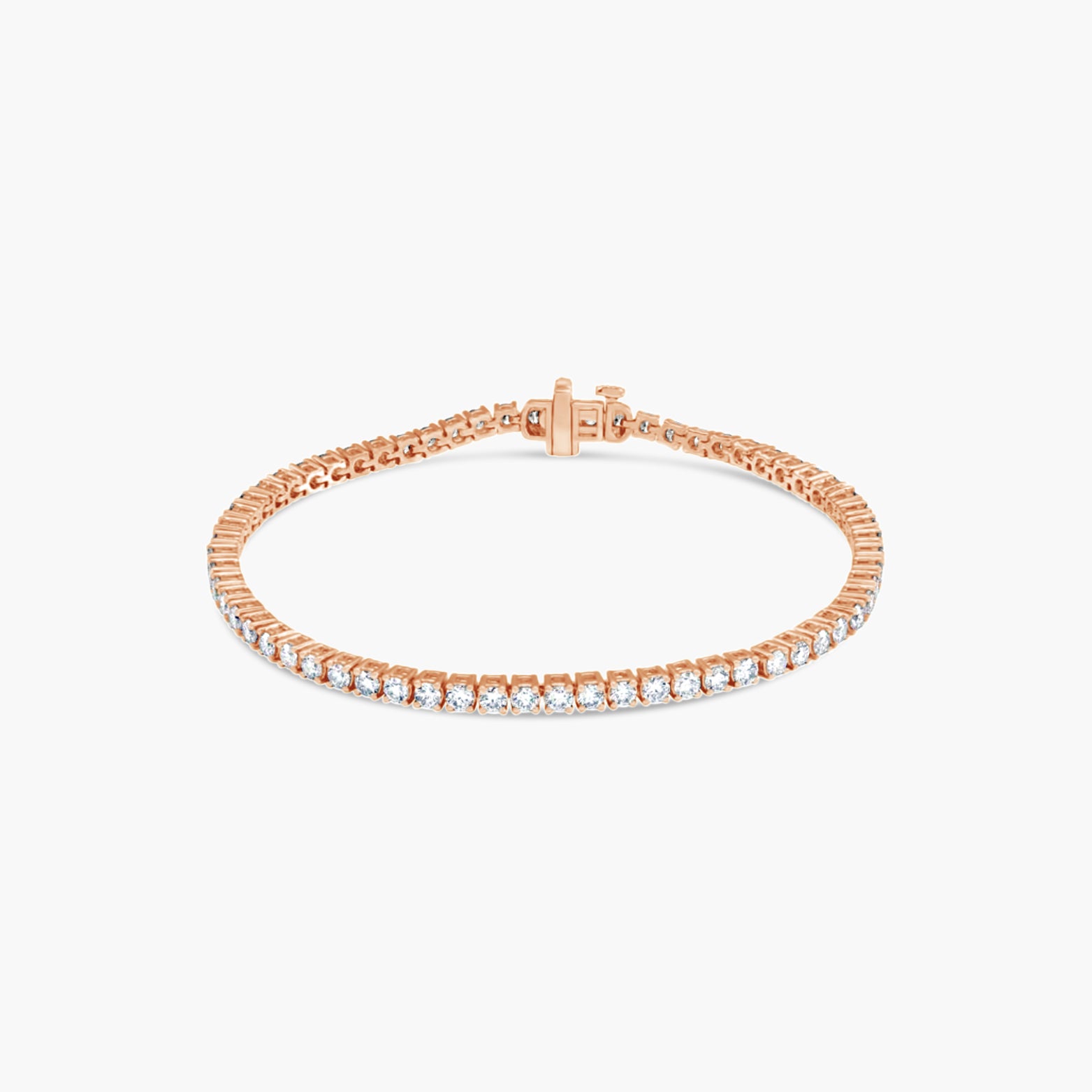 10 CTW Classic Diamond Tennis (DE, VVS2) – 14K Yellow Gold