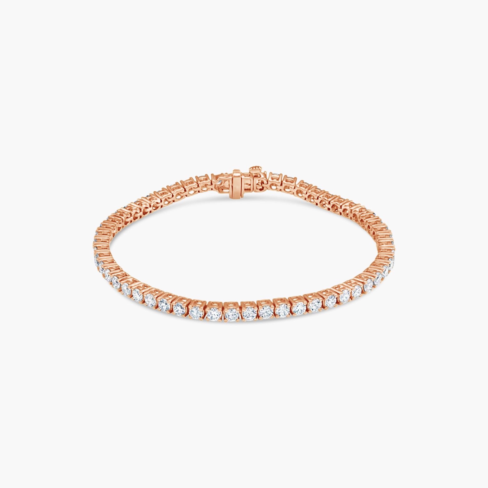 10 CTW Classic Diamond Tennis (DE, VVS2) – 14K Yellow Gold