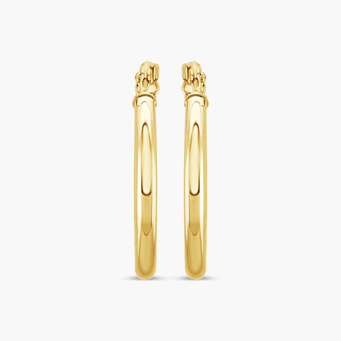 20 mm Tube Hoop Earrings