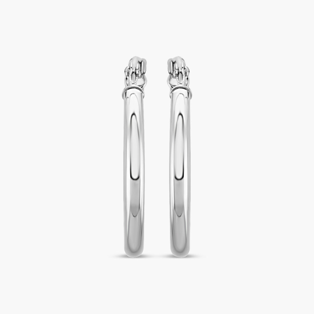 20 mm Tube Hoop Earrings