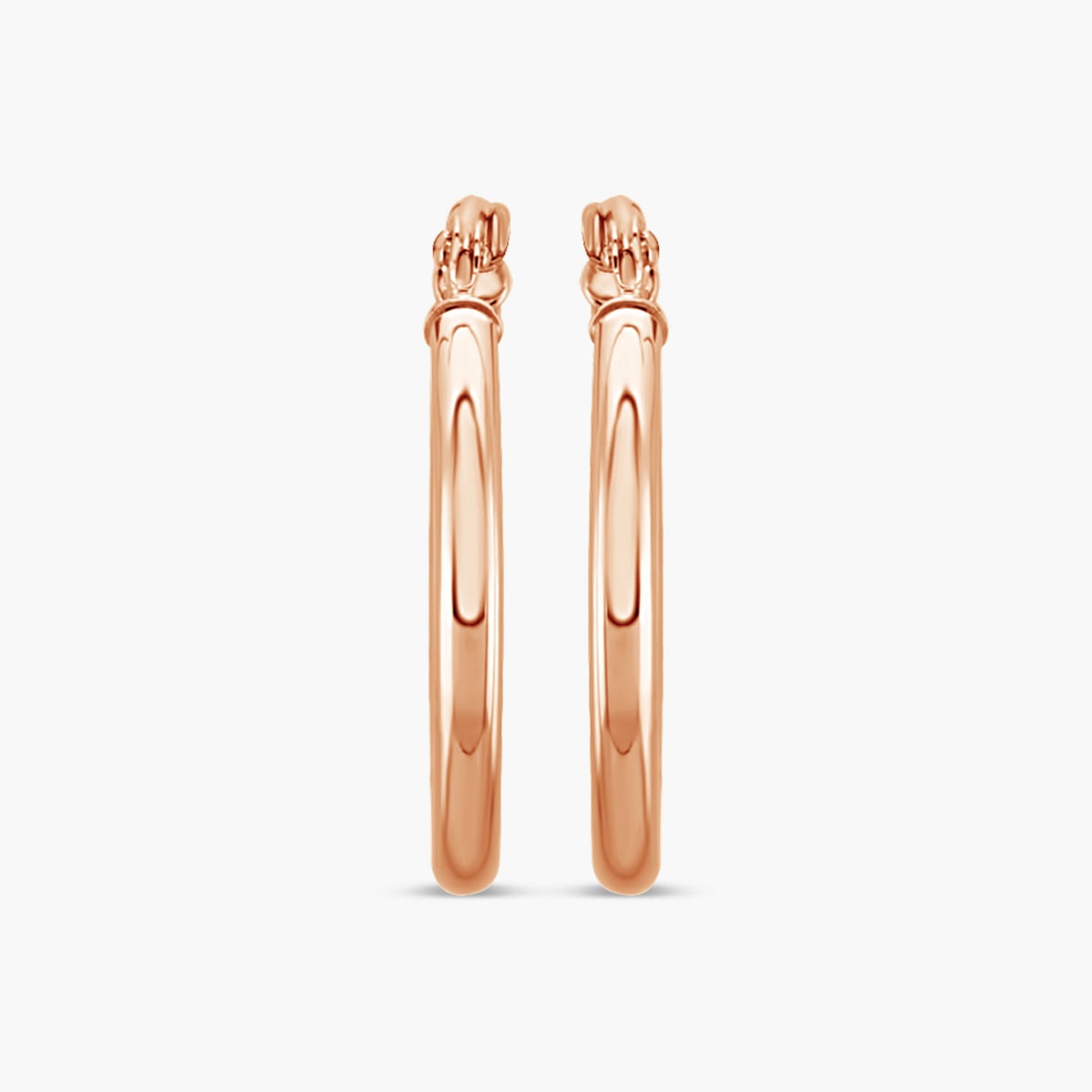 20 mm Tube Hoop Earrings