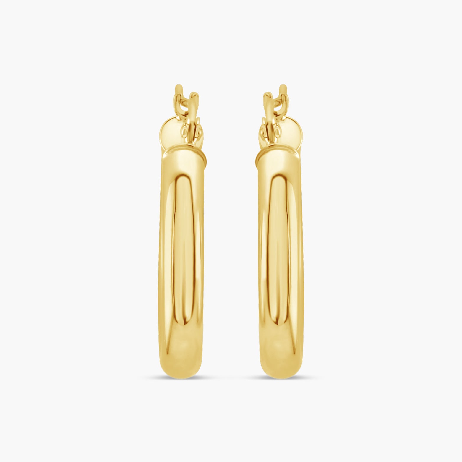 20 mm Tube Hoop Earrings