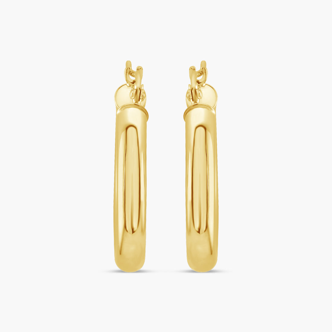 20 mm Tube Hoop Earrings