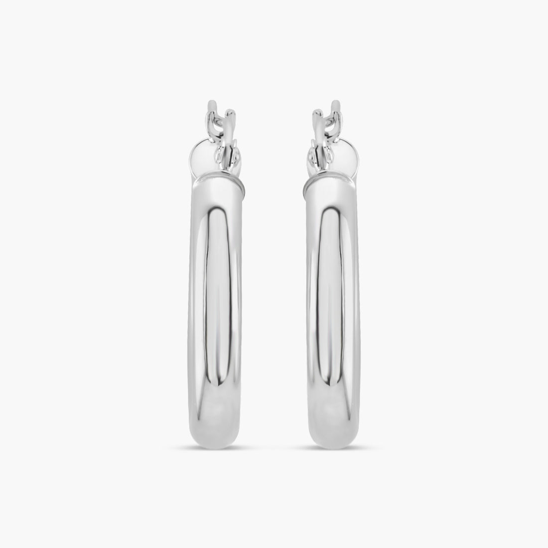 20 mm Tube Hoop Earrings