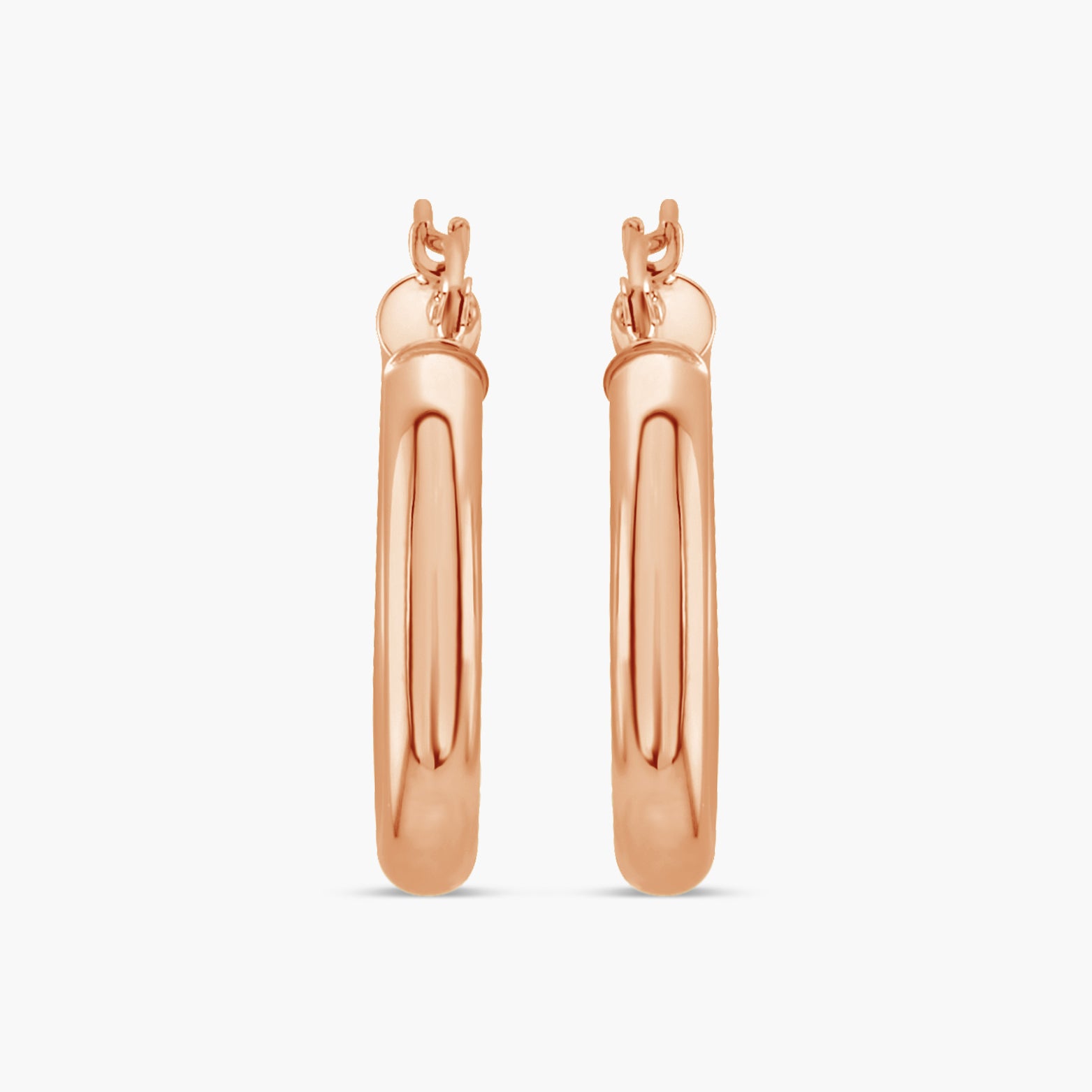 20 mm Tube Hoop Earrings