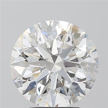 3.52 Carat F-SI2 Round Cut Diamond