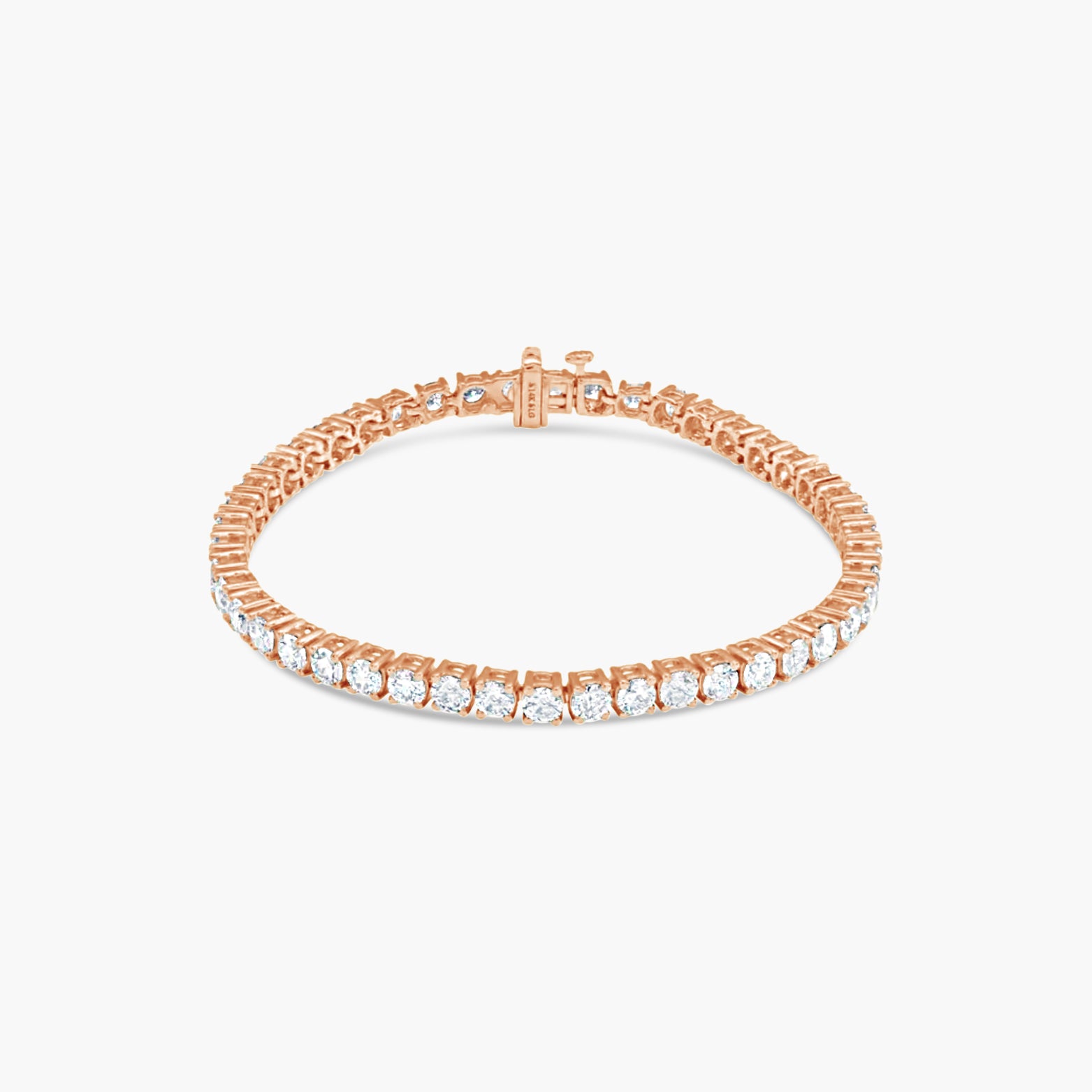 10 CTW Classic Diamond Tennis (DE, VVS2) – 14K Yellow Gold