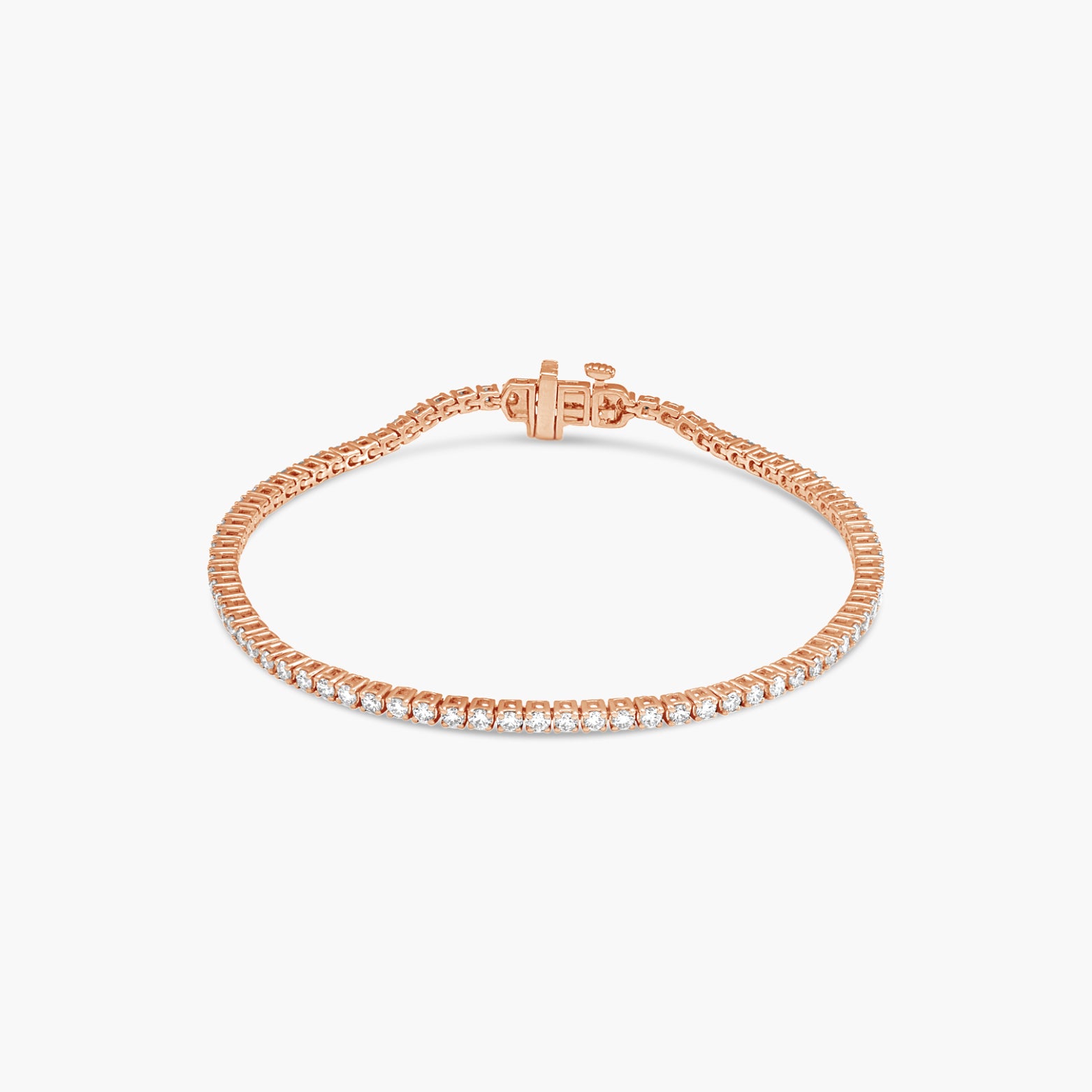 10 CTW Classic Diamond Tennis (DE, VVS2) – 14K Yellow Gold