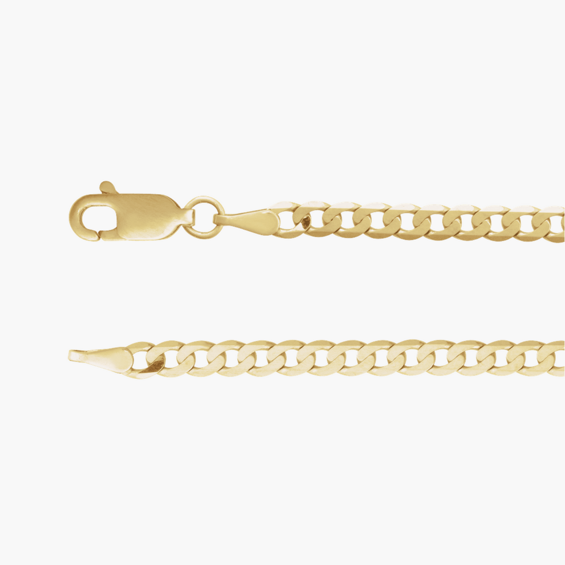 Lab Grown Diamond Bezel Link Bracelet in 14K Gold