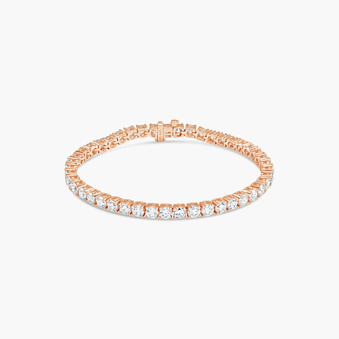10 CTW Classic Lab-Grown Diamond Tennis Bracelet – 14K White Gold