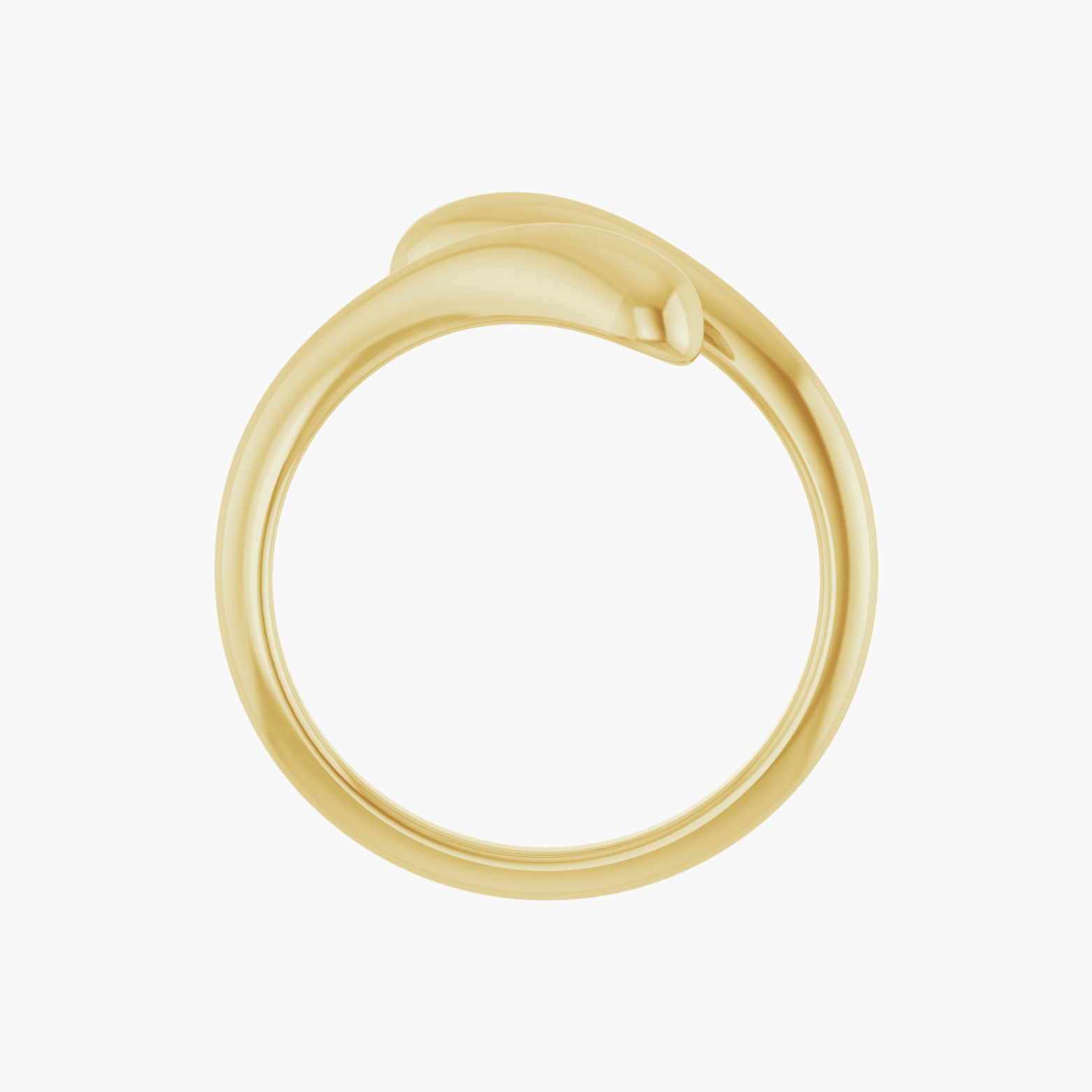 14K Gold Dome Ring