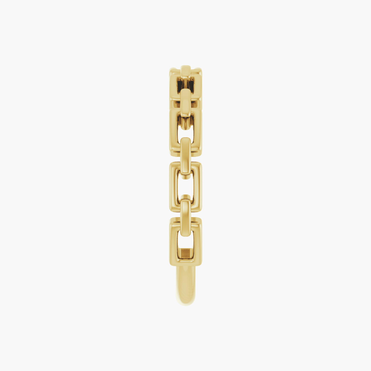 14K Gold Chain Link Ring