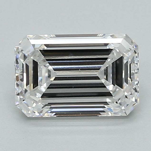 1.95 Carat D-VVS2 Emerald Lab Diamond