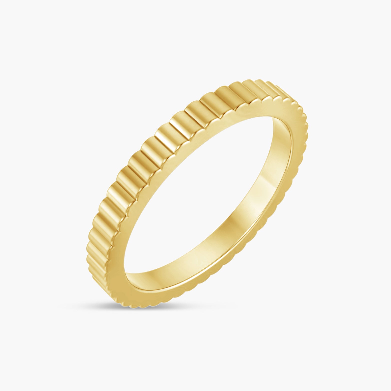 Grooved Half Round Band