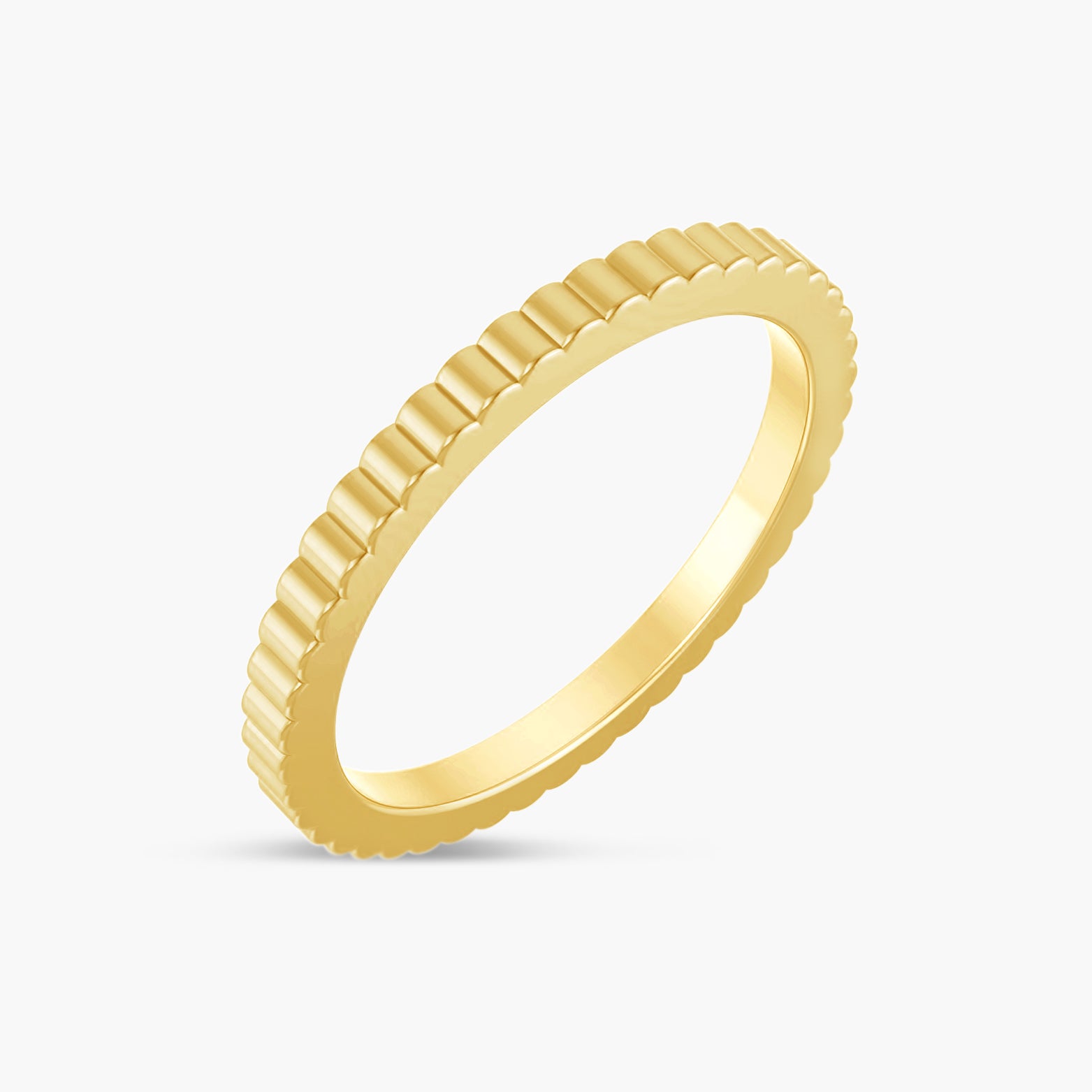 Grooved Half Round Band