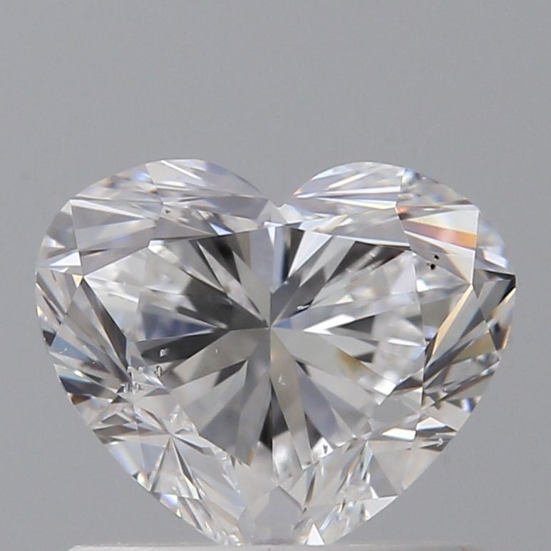 0.8 Carat D-SI1 Heart Cut Diamond