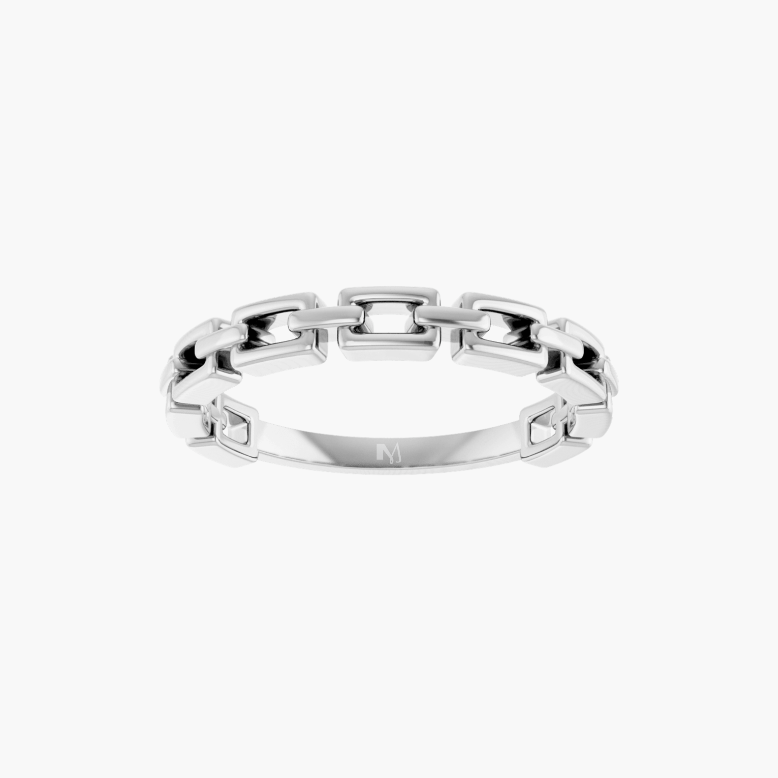 14K Gold Chain Link Ring