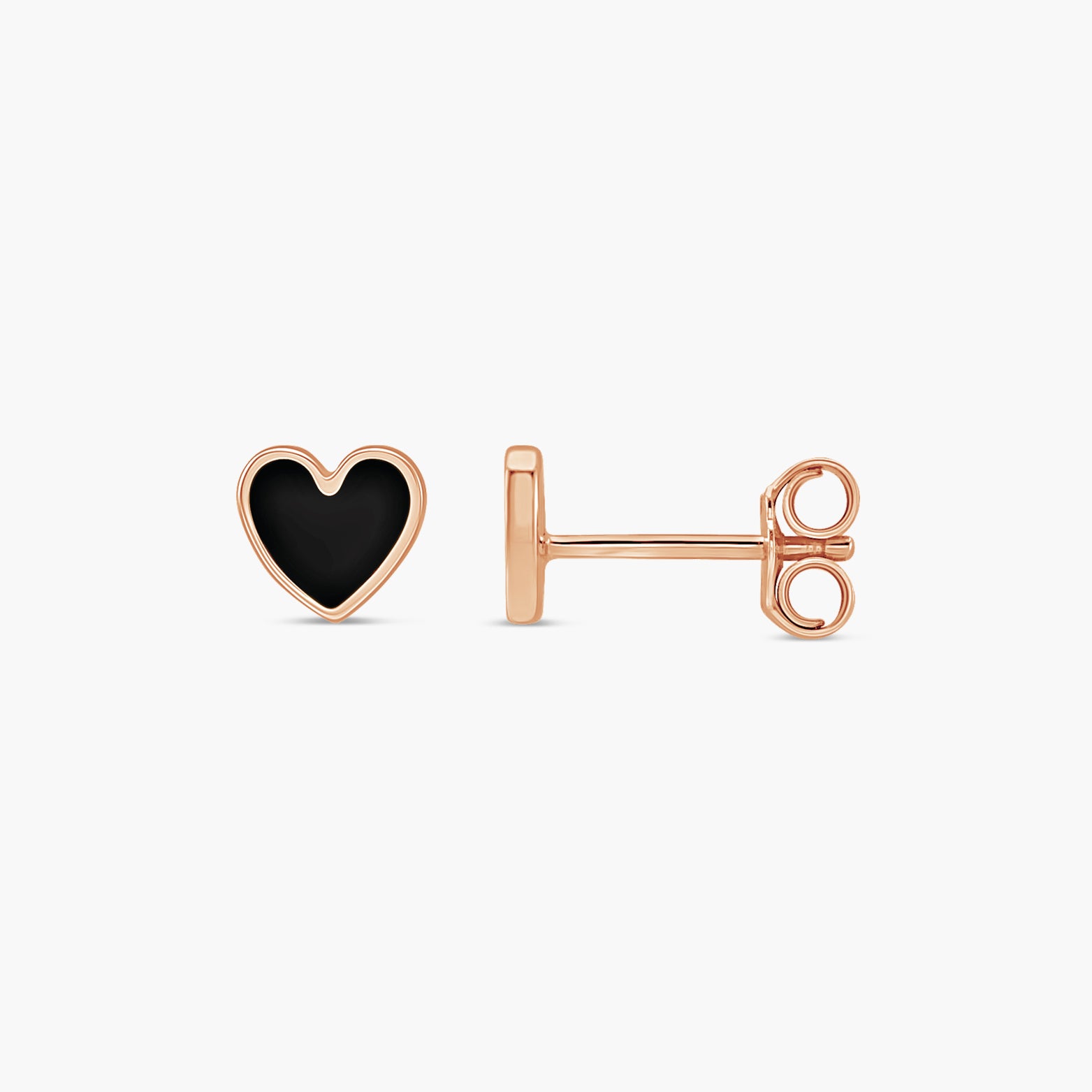 Heart Earrings in 14K Gold